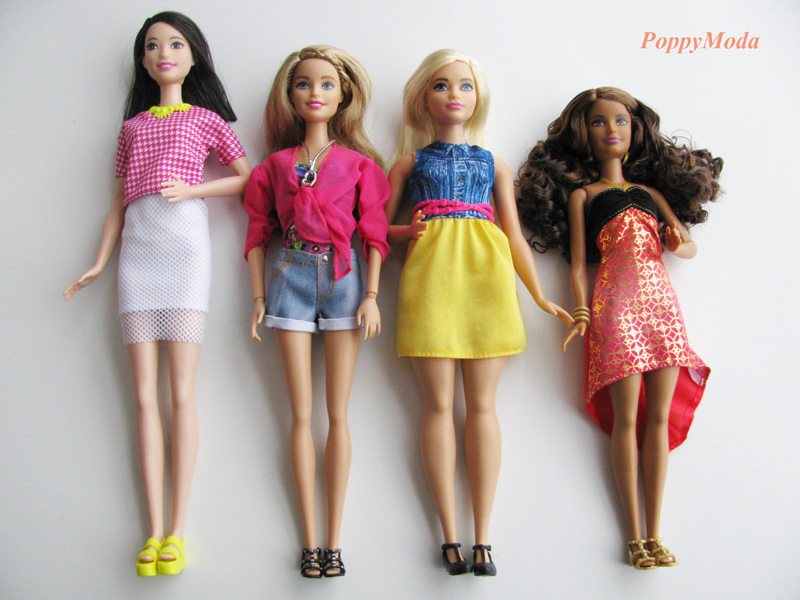 Tall & Curvy Barbie First Look Review – PoppyModa